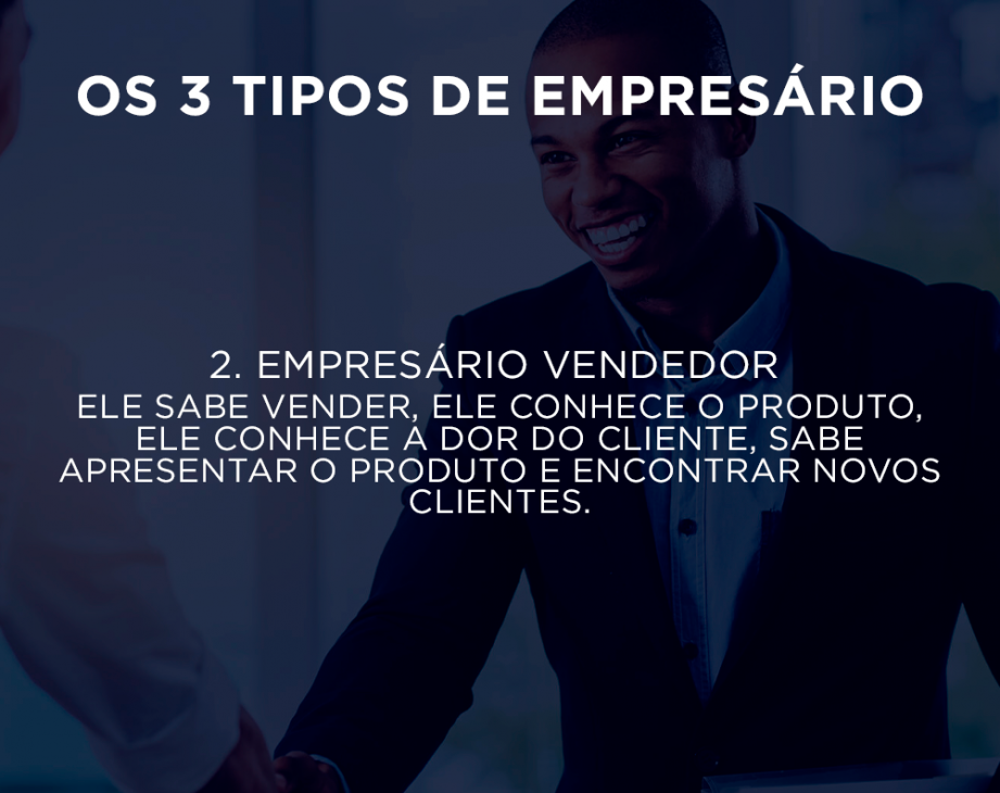 Tipos de Empresário Vendedor